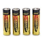 Vapex Plus Alkaline Batteries AA 4pc - Image 2