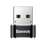 Baseus USB-C to USB-A Adapter 5A (Black) - Image 2