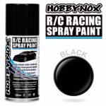 Hobbynox Black R/C Racing Spray Paint 150 ml