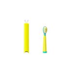 FairyWill Sonic Toothbrush with Head Set FW-2001 (Blue/Yellow) - Image 3