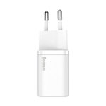 Baseus Super Si Quick Charger 1C 20W with USB-C Cable for Lightning 1m (White) - Image 5