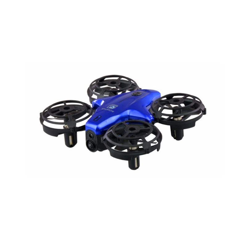 AMEWI Sparrow Mini Drone with Hand Sensor Control (Blue)