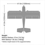 E-flite Night Timber X 1.2m BNF Basic with AS3X and SAFE Select - Image 16