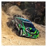 Traxxas Ford Fiesta Rally 1/10 VXL 4WD RTR TQ Green - Image 13