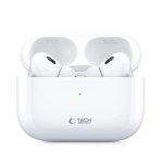 Tech-Protect UltraBoost Pro Wireless TWS Headphones - White - Image 3