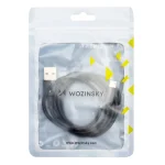 Wozinsky USB - MicroUSB Cable 2.4A 1m Black (WUC-M1B) - Image 3