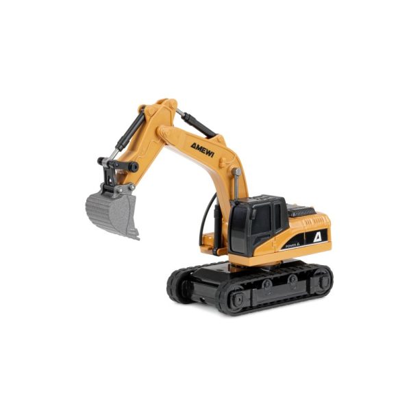 Amewi Mini Metal Excavator Proportional 8Ch 1/64 RTR
