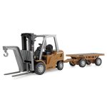 Amewi Mini Metal Forklift with Trailer Proportional 8Ch 1/64 RTR